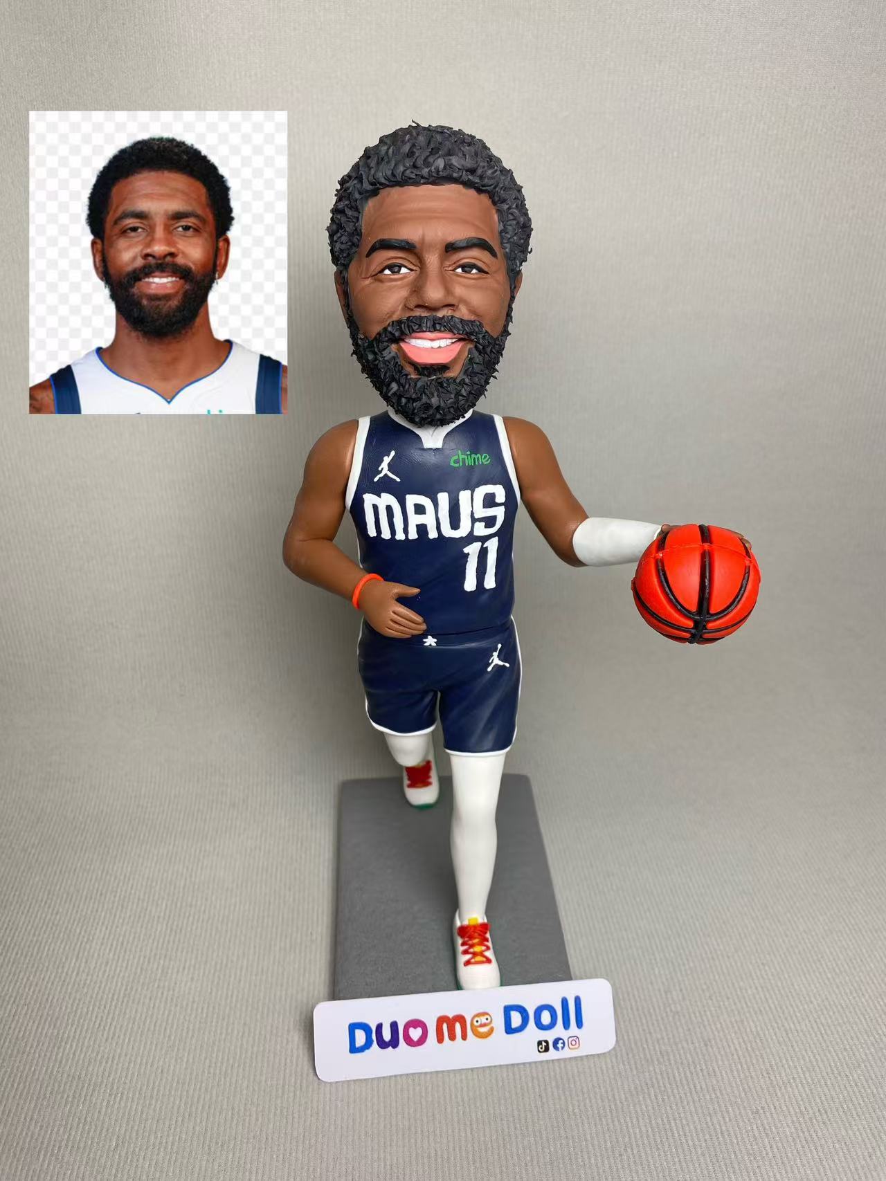 Customizable Handcrafted Polymer Clay Doll