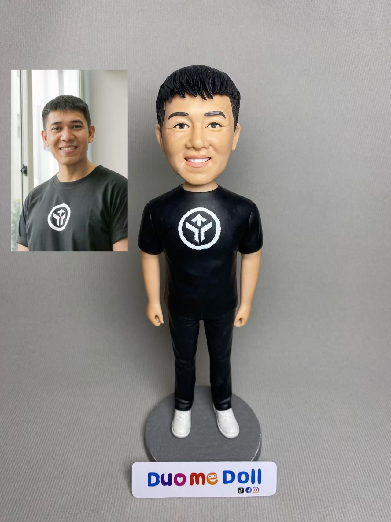 Customizable Handcrafted Polymer Clay Doll