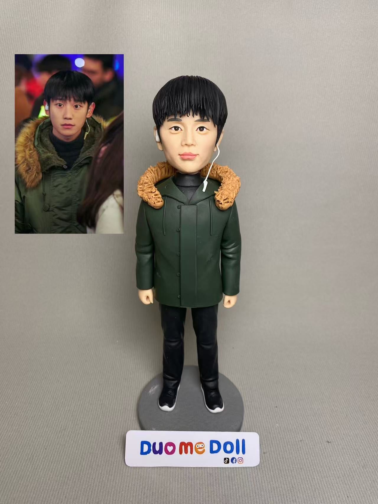 Customizable Handcrafted Polymer Clay Doll