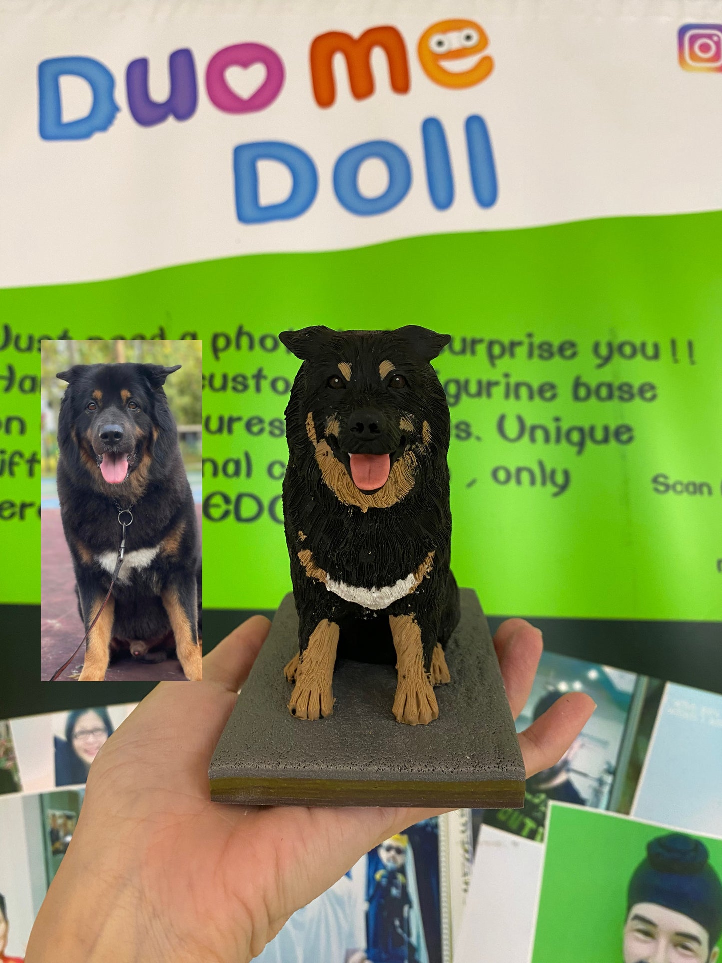 Realistic Custom Dog Sculpture Figurine of your pet cake topper